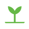 Icon grünes Blatt