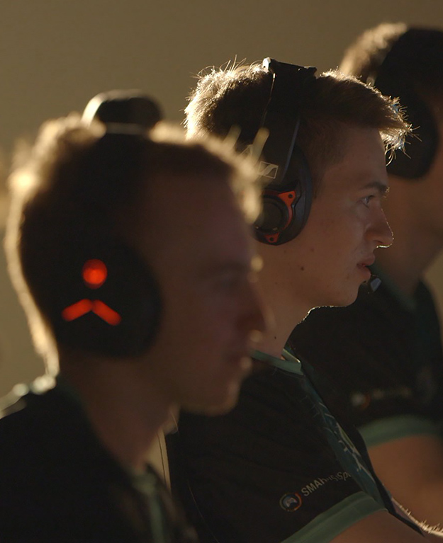 Das Smaracis Team beim e-Sports spielen