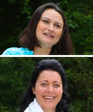 Estelle Lefranc-Syringelas und Sonja Dick